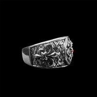 Chrome Templar Ring