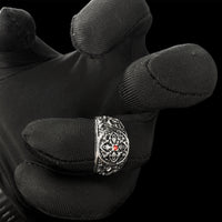 Chrome Templar Ring