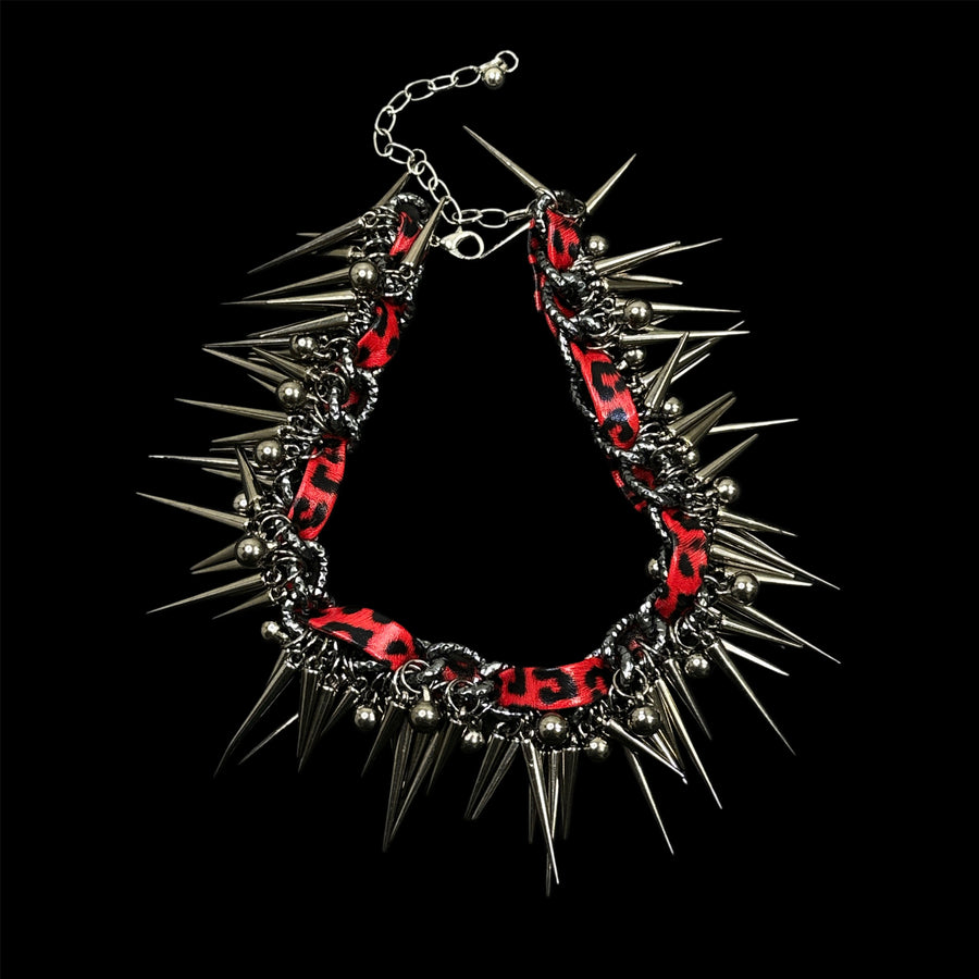 Metallic Thron Choker