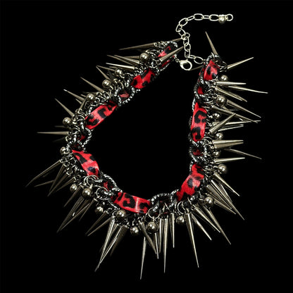 Metallic Thron Choker