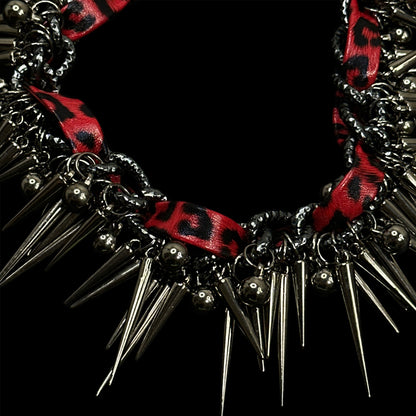 Metallic Thron Choker
