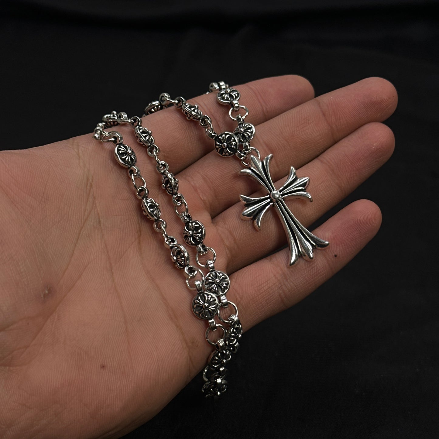 Chrome Rosary Chain