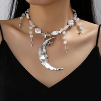 Whimsical Moon Necklace