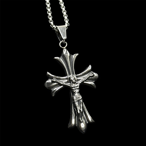 Sacred Sacrifice Chrome pendant