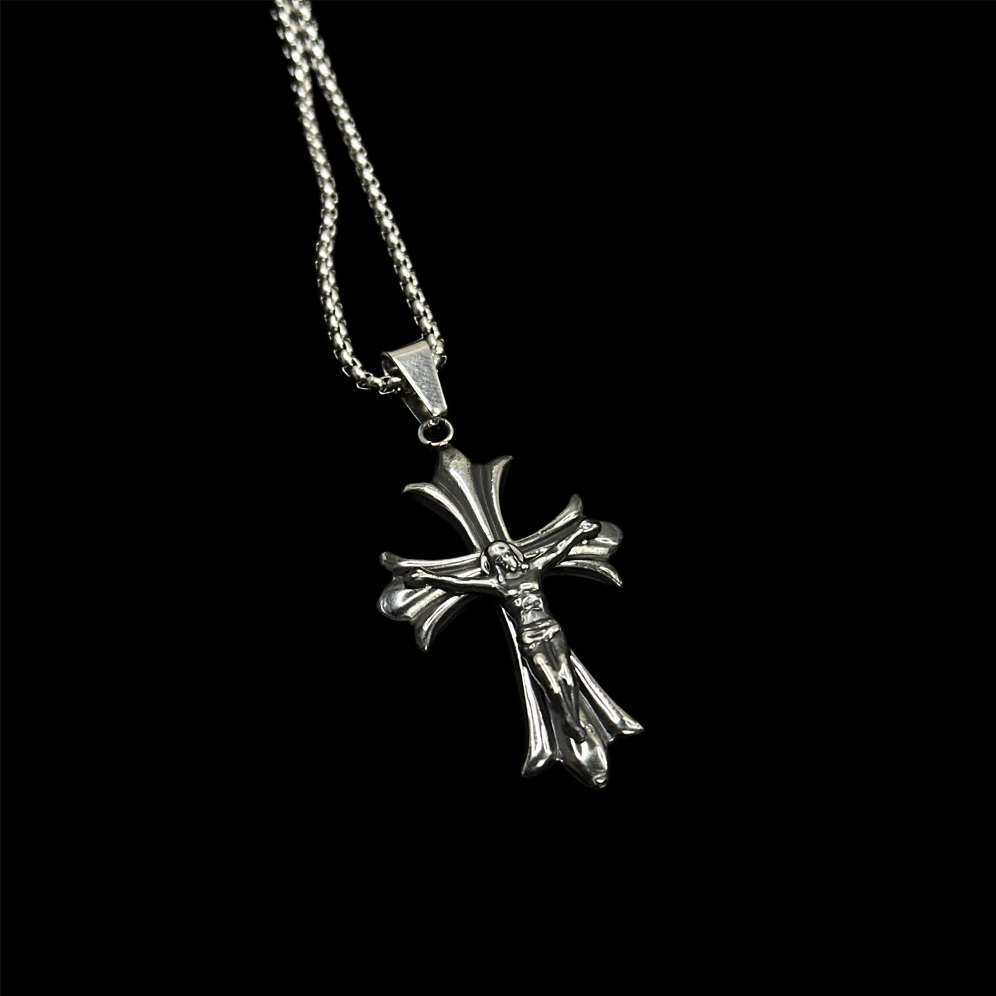 Sacred Sacrifice Chrome pendant