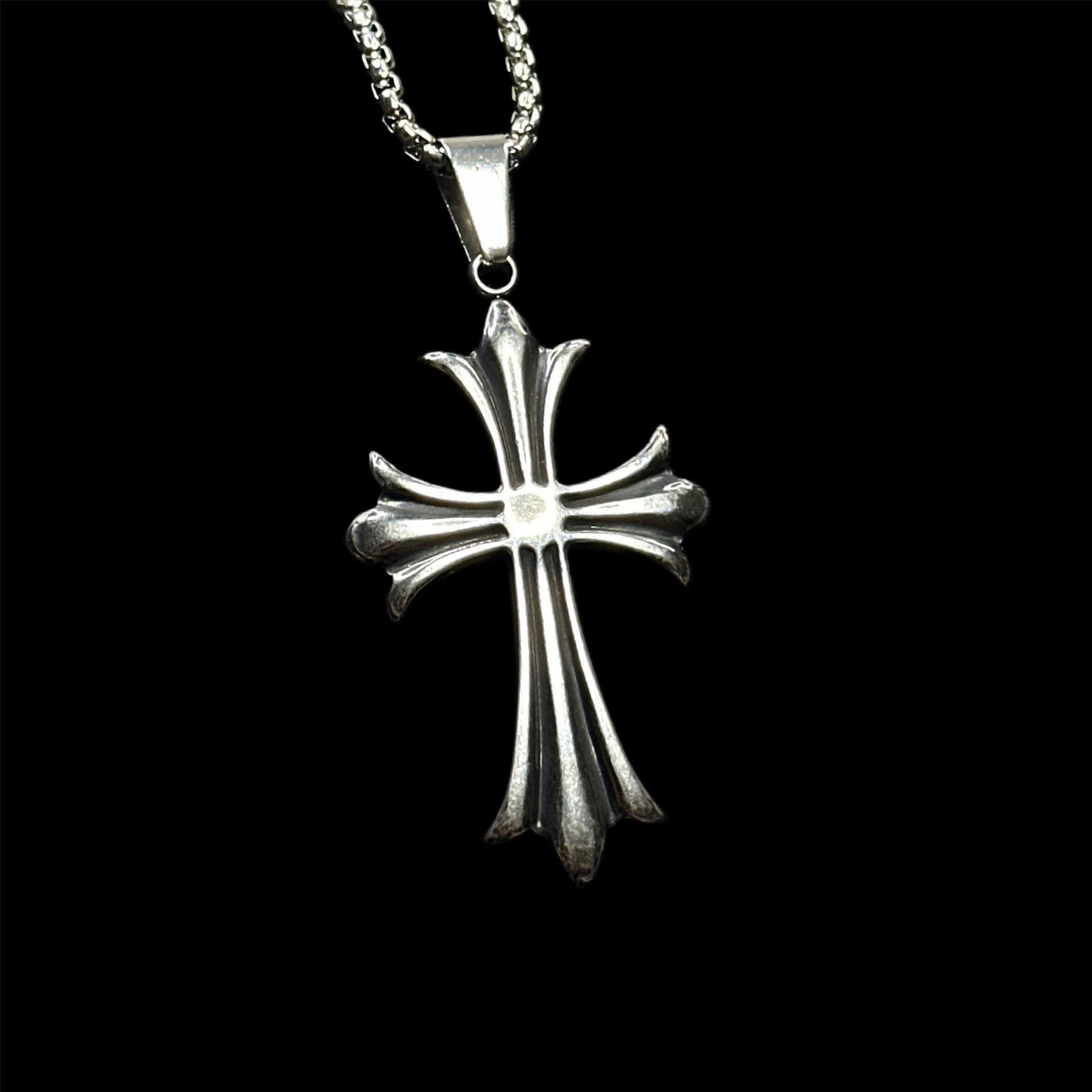Silent Creed Chrome pendant