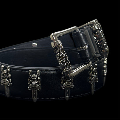 Chrome Roller Sword Belt