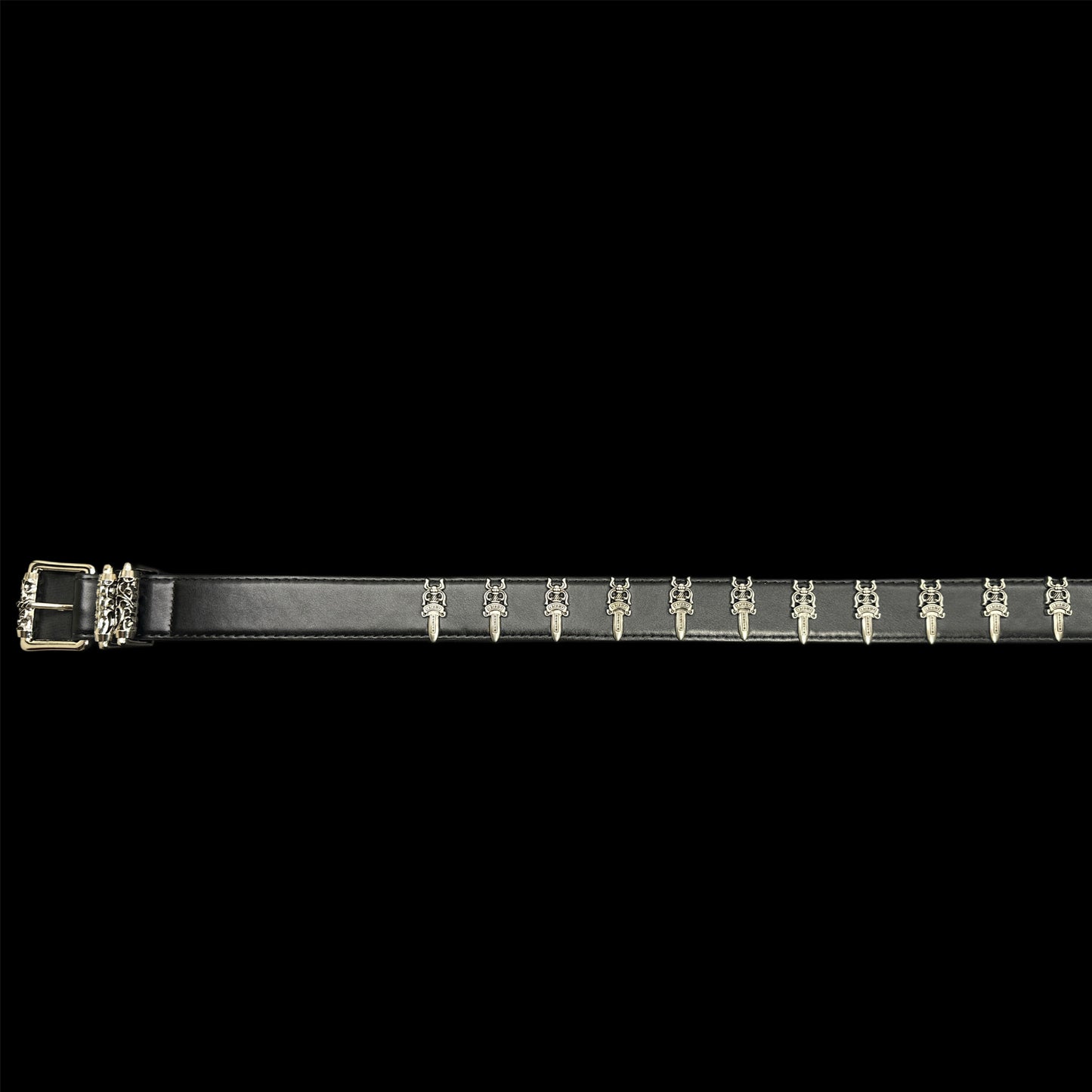 Chrome Roller Sword Belt