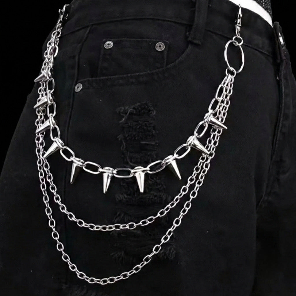 Rebel Spike Jean Chain