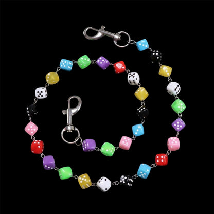 Life Is Dice Jean Chain