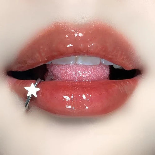 Star Lip Ring