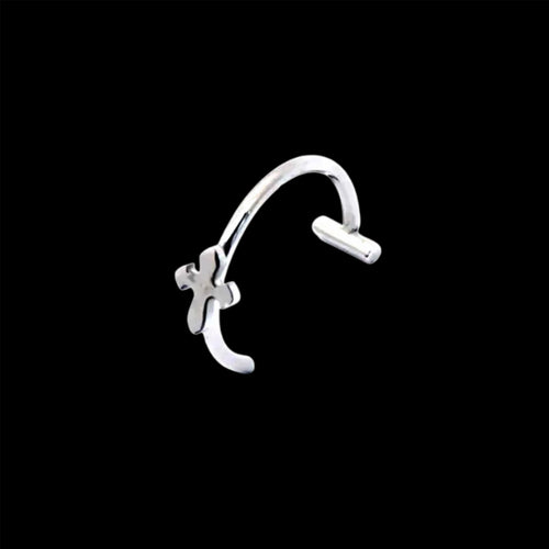 Cross Lip Ring