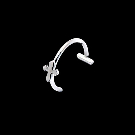 Cross Lip Ring
