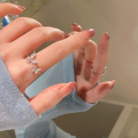 Twilight Butterfly Ring