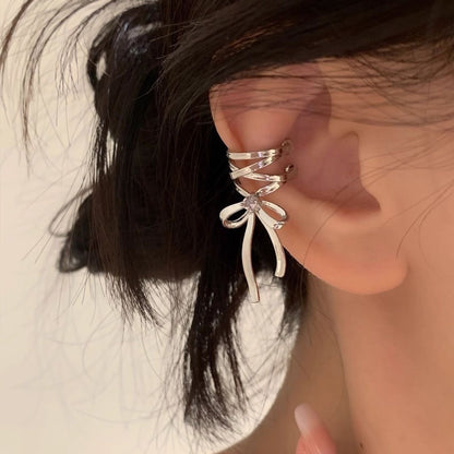 Sweet Bow Knot Earcuffs