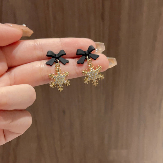 Frost & Bow Earrings
