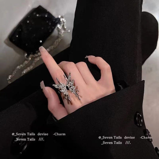 Twilight Butterfly Ring