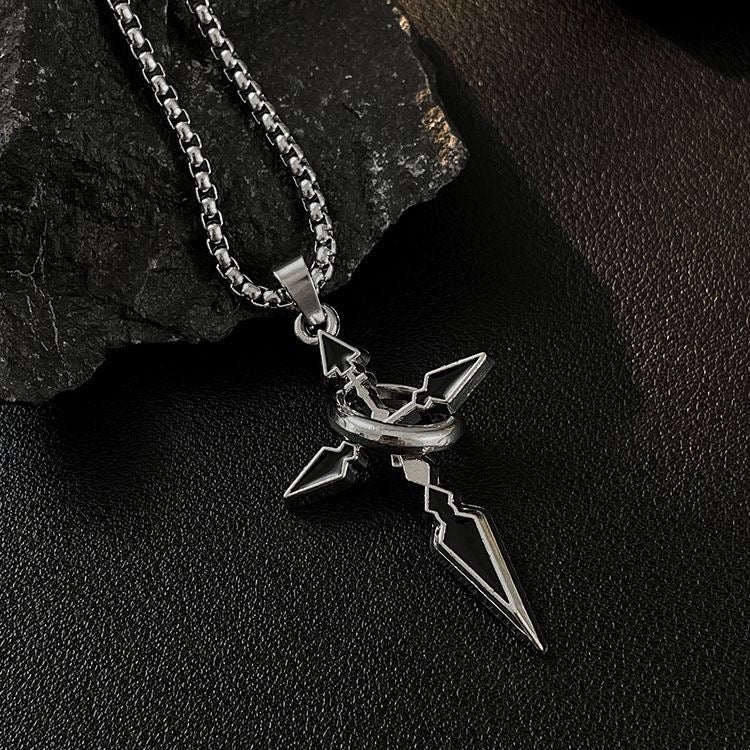Bound Cross Pendant