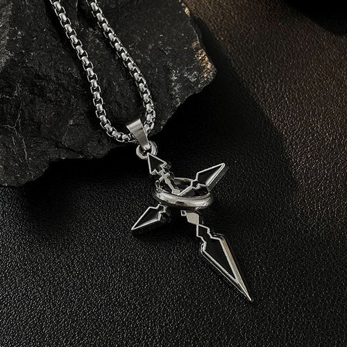 Bound Cross Pendant