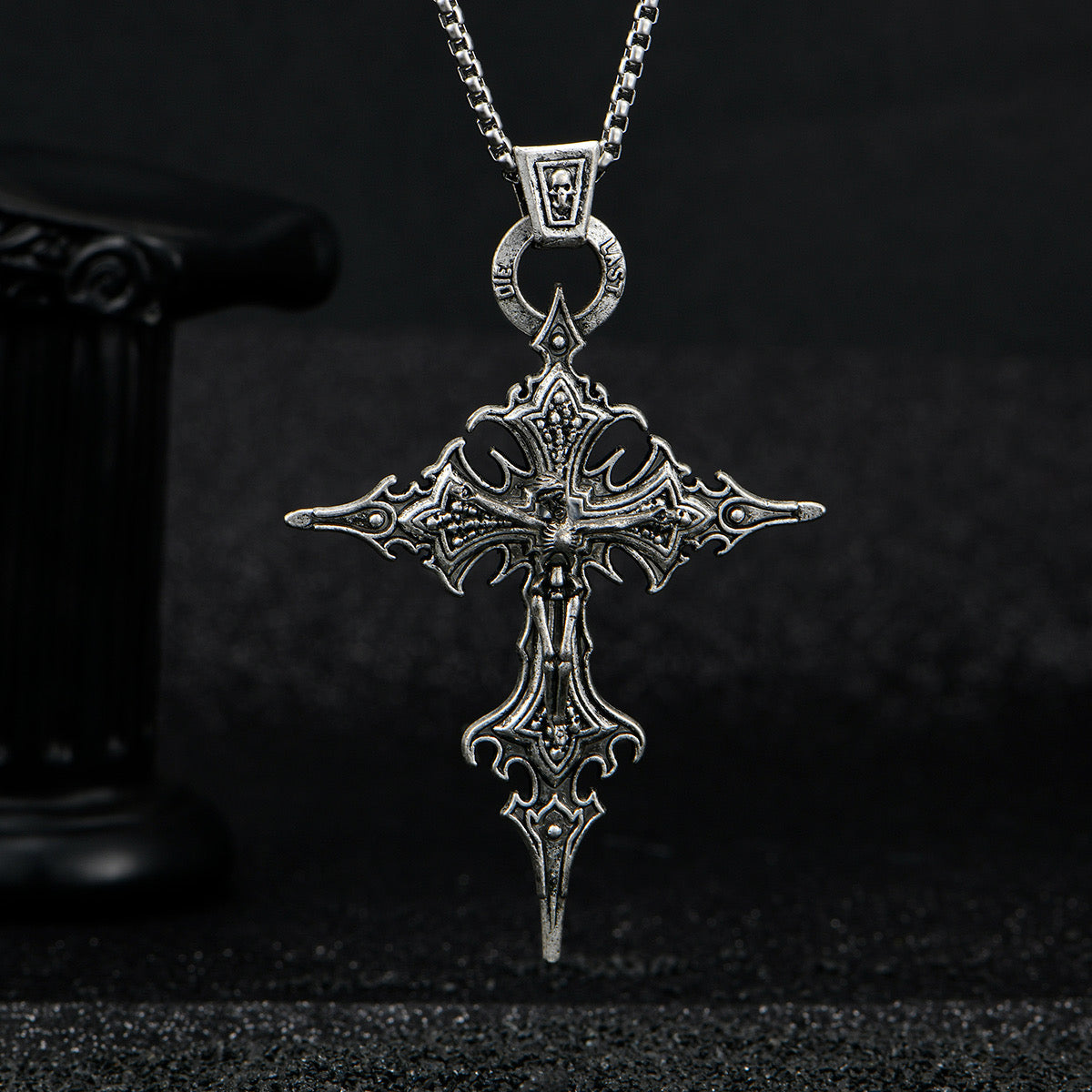 Dark Aura Cross Pendant