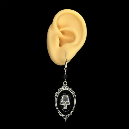 Skull Portrait Earrings