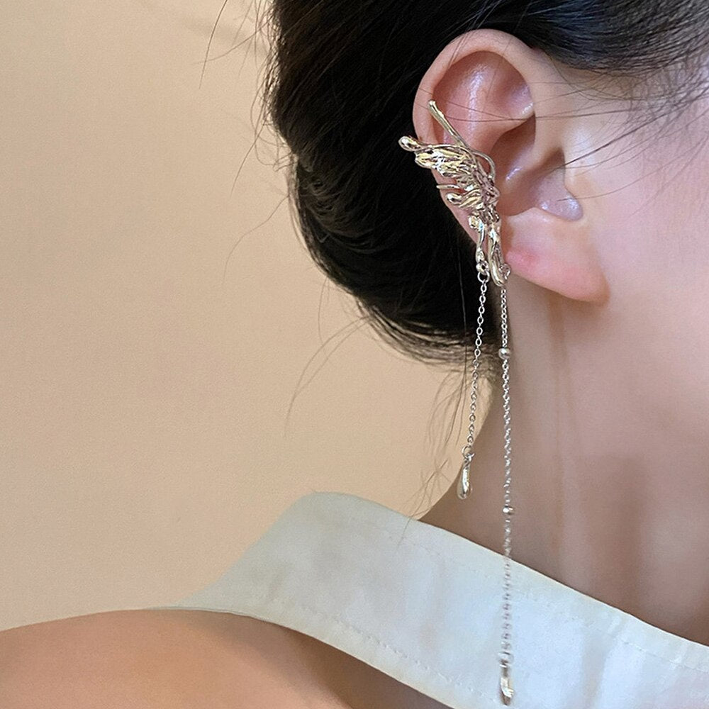 Winged Tears Earclip