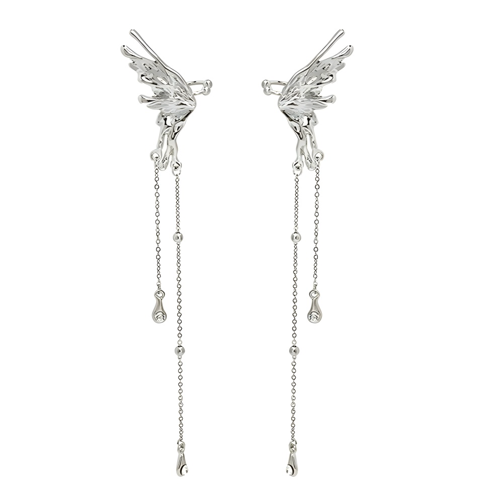 Winged Tears Earclip