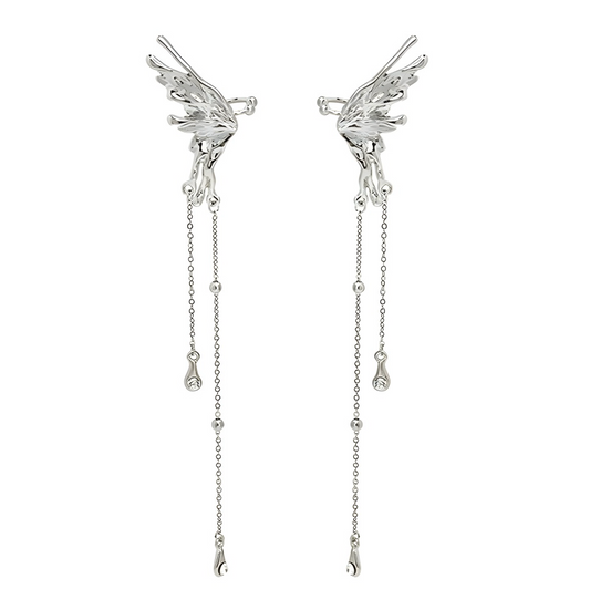 Winged Tears Earclip