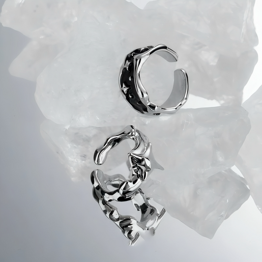 Stardust y2k Rings combo