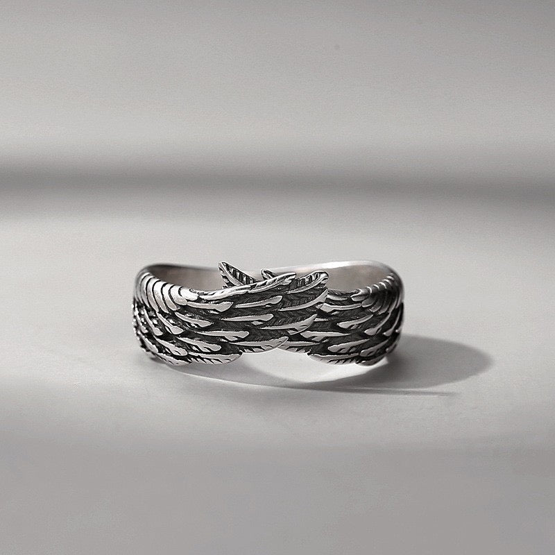 Iron Feather Ring