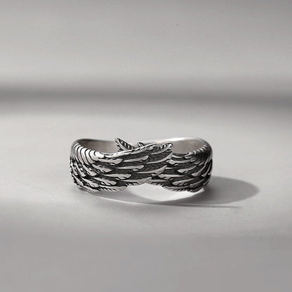 Iron Feather Ring
