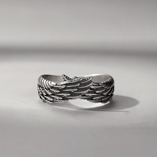 Iron Feather Ring
