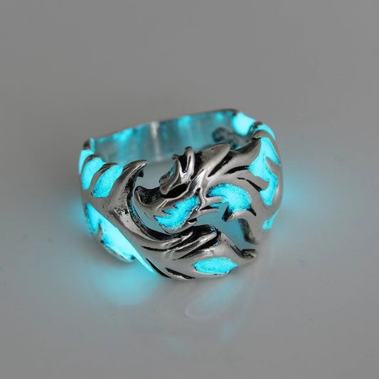 Eternal Flame Glow in dark Ring