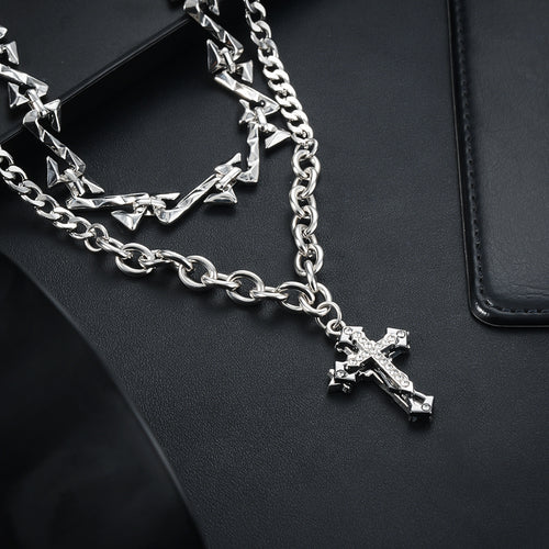 Crux Noir Necklace
