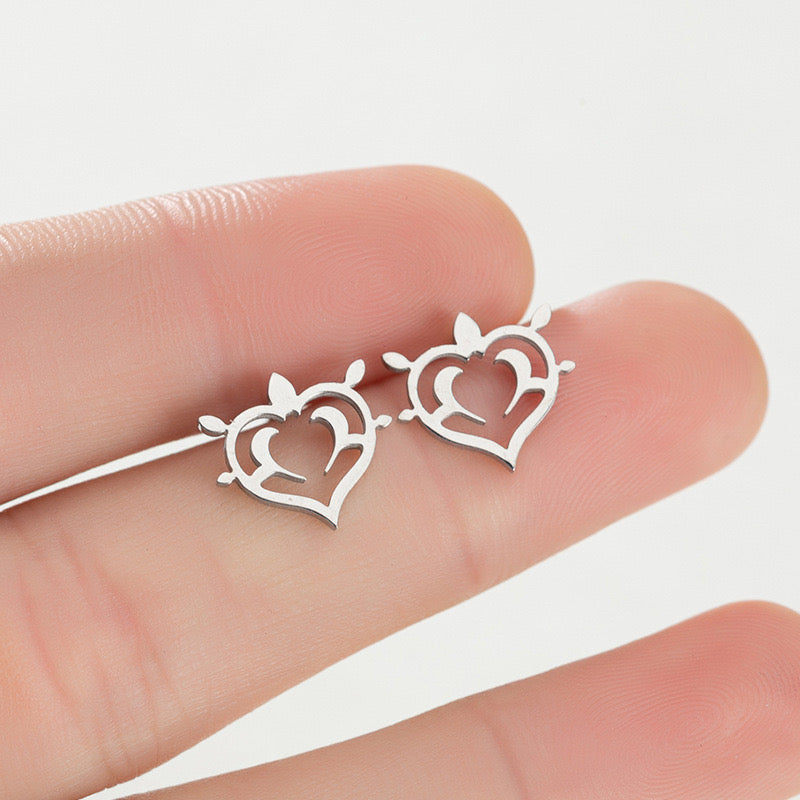 Stainless steel earrings