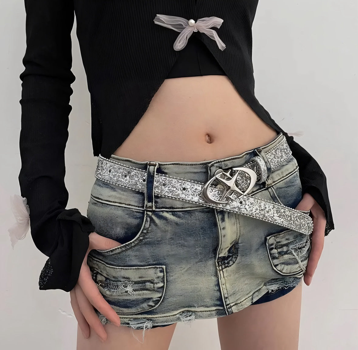 Cosmic Glitter Belt