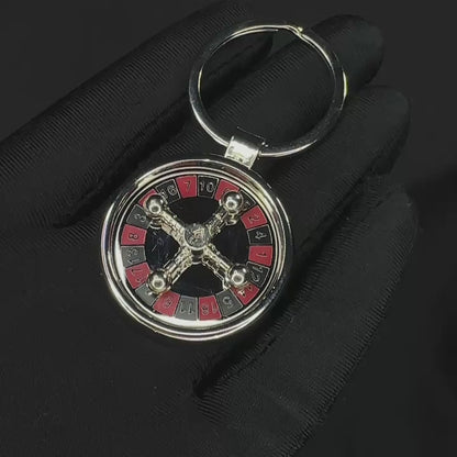 Roulette Wheel Keychain