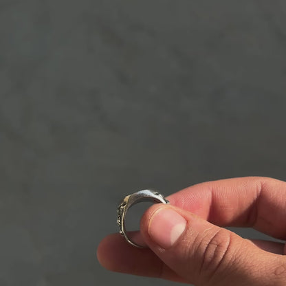 Chrome Signature Ring